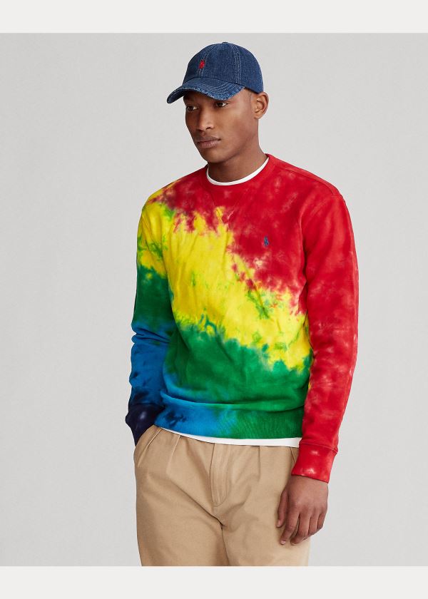 Ralph Lauren Tie-Dye Terry Sweatshirt Viacfarebný | WzyVIjRw