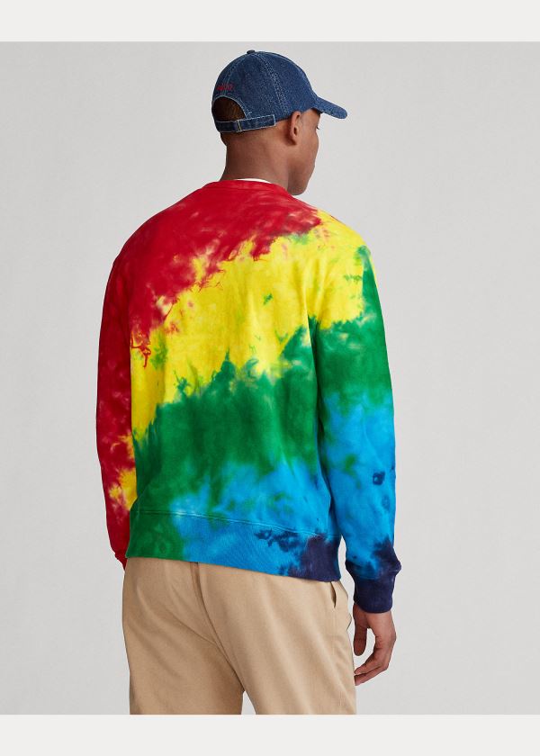 Ralph Lauren Tie-Dye Terry Sweatshirt Viacfarebný | WzyVIjRw