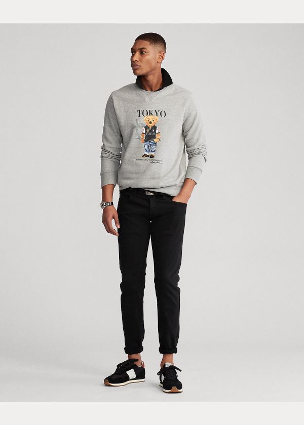 Ralph Lauren Tokyo Bear Fleece Sweatshirt Šedé | WSXMtZAS