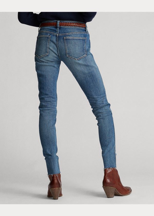 Ralph Lauren Tompkins Skinny Crop Jean Indigo | 9P13tWhY