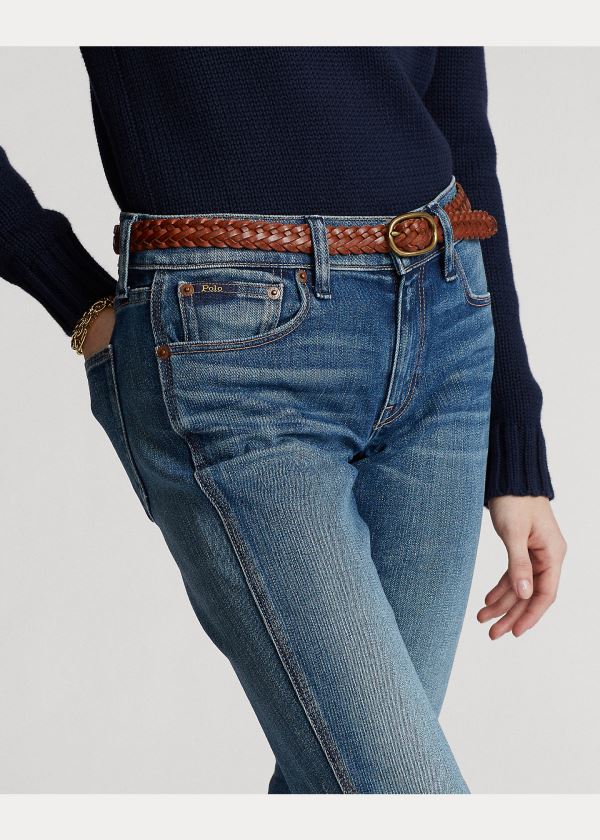 Ralph Lauren Tompkins Skinny Crop Jean Indigo | 9P13tWhY