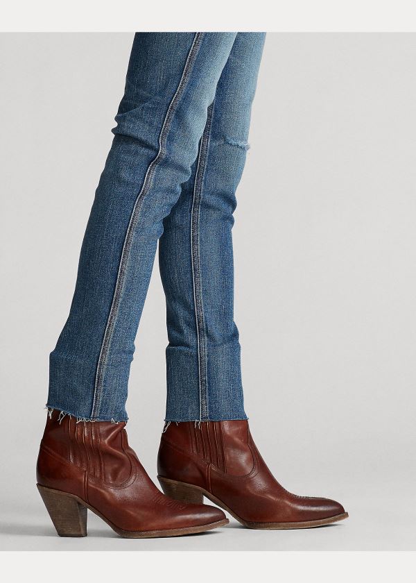 Ralph Lauren Tompkins Skinny Crop Jean Indigo | 9P13tWhY