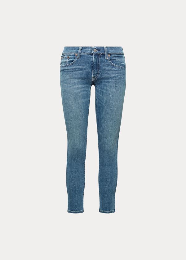 Ralph Lauren Tompkins Skinny Crop Jean Indigo | qksptnqU