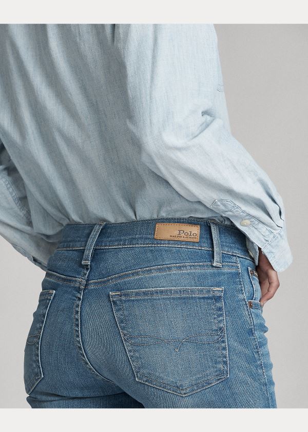 Ralph Lauren Tompkins Skinny Crop Jean Indigo | qksptnqU