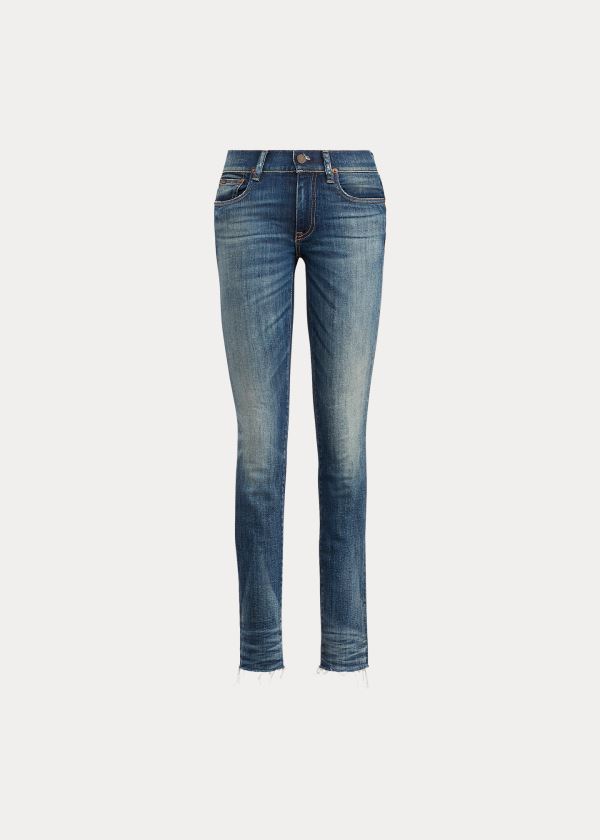 Ralph Lauren Tompkins Skinny Crop Jean Tmavě Indigo | Lg5eAx0V