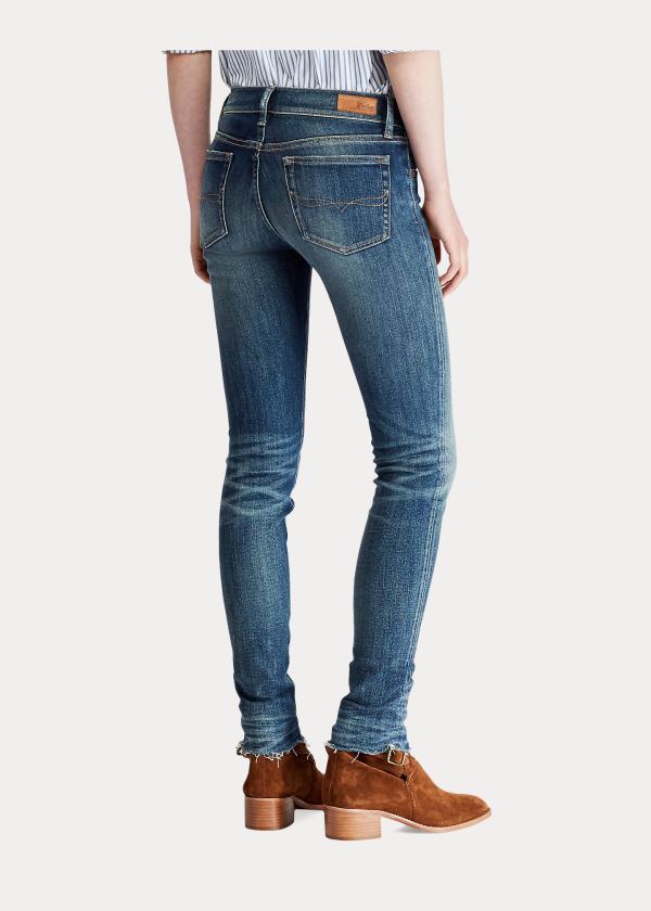 Ralph Lauren Tompkins Skinny Crop Jean Tmavě Indigo | Lg5eAx0V