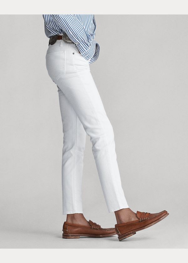 Ralph Lauren Tompkins Skinny Jean Bílé | BQgYQQ02