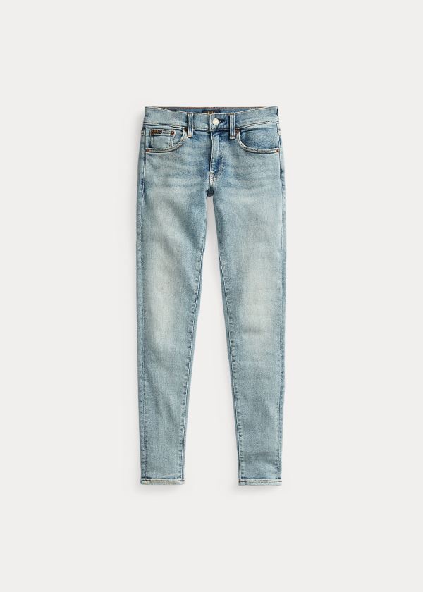 Ralph Lauren Tompkins Skinny Jean Světle Indigo | JPCaHSj7