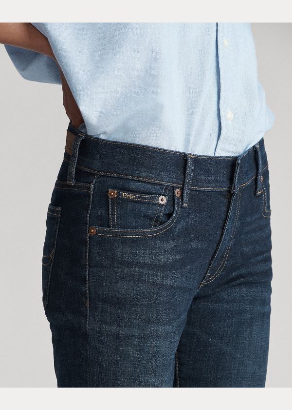 Ralph Lauren Tompkins Skinny Jean Tmavě Indigo | asP759p6
