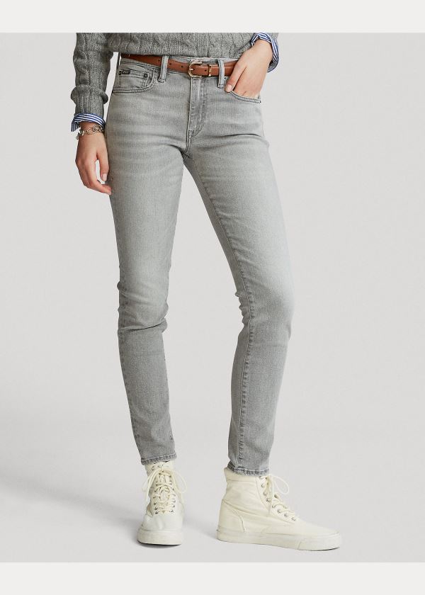 Ralph Lauren Tompkins Skinny Jean Šedé | 2TJELqUj