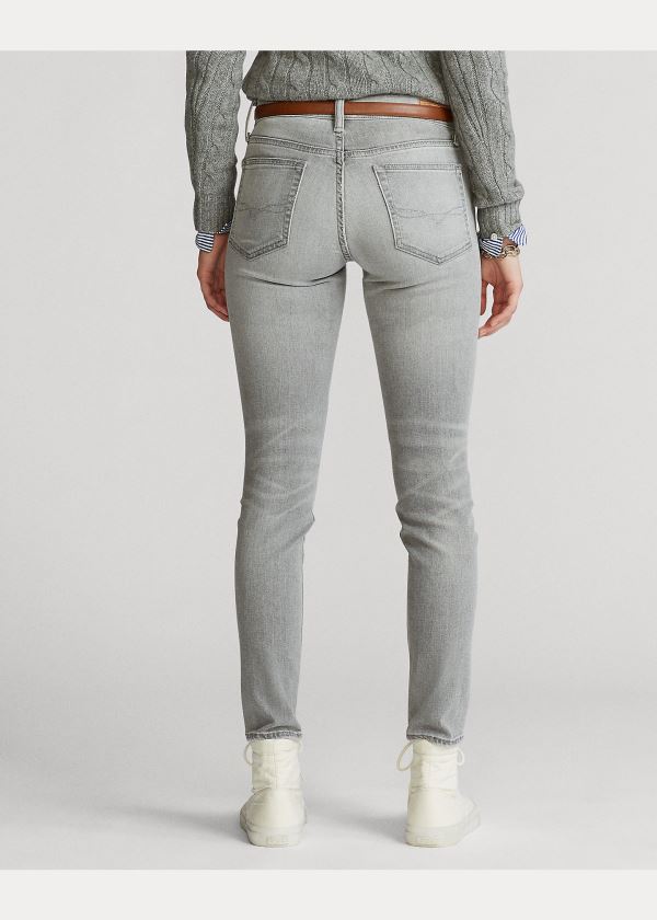 Ralph Lauren Tompkins Skinny Jean Šedé | 2TJELqUj
