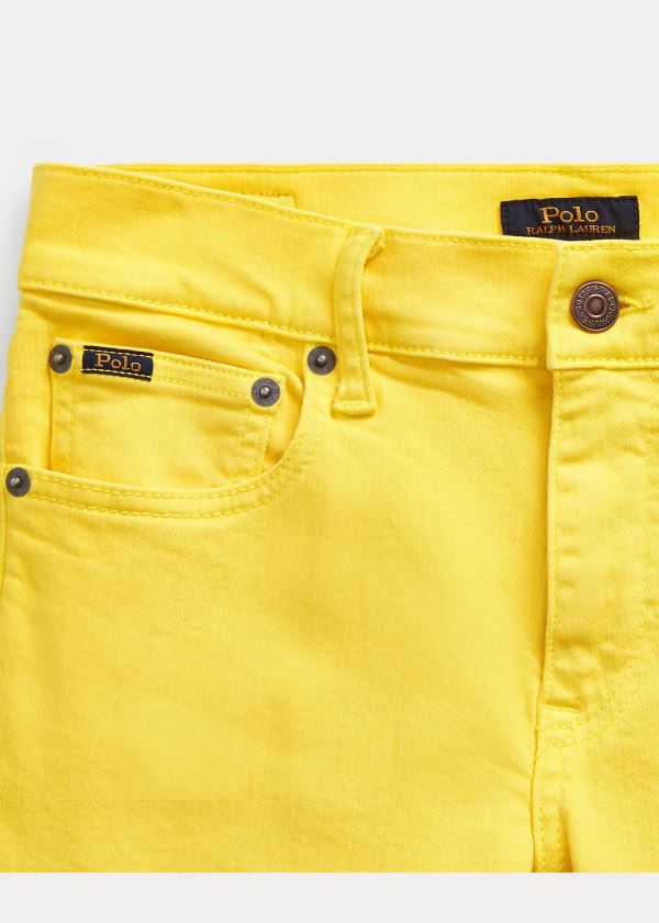 Ralph Lauren Tompkins Stretch Skinny Jean Žluté | FbcJWEjr