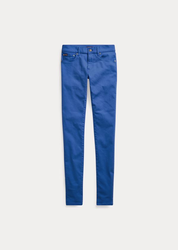 Ralph Lauren Tompkins Stretch Skinny Jean Blankyt | iBH8r7kT