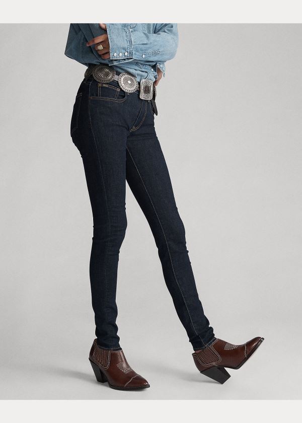 Ralph Lauren Tompkins Superskinny Jean Tmavě Indigo | B5yWqst1