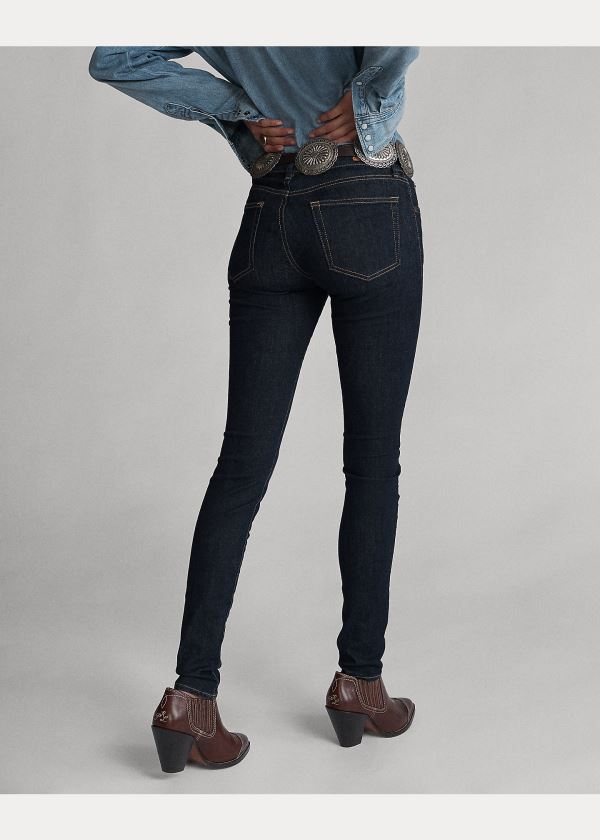 Ralph Lauren Tompkins Superskinny Jean Tmavě Indigo | B5yWqst1