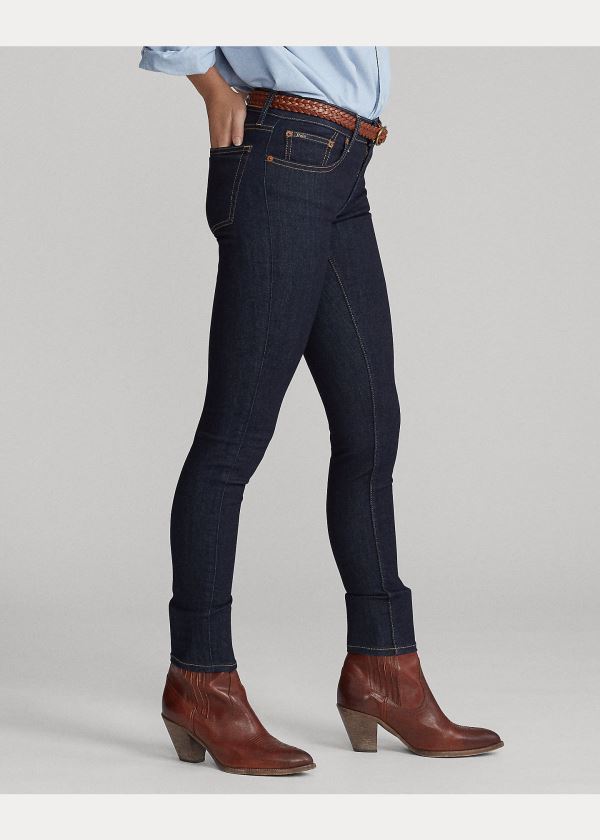 Ralph Lauren Tompkins Superskinny Jean Tmavě Indigo | B5yWqst1