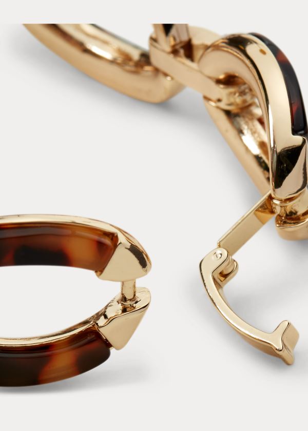 Ralph Lauren Tortoiseshell Bracelet Zlaté | BvaUPoCx