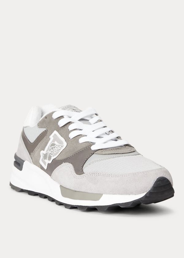 Ralph Lauren Trackster 100 Sneakers Šedé | wMGAQKVs