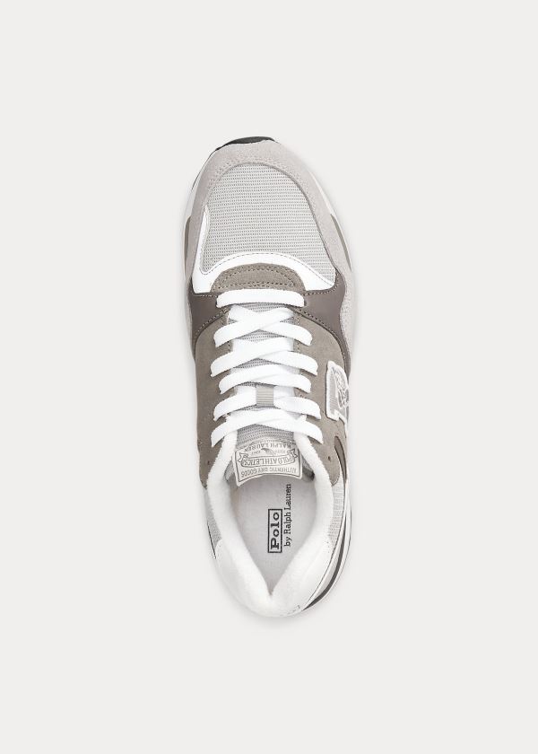 Ralph Lauren Trackster 100 Sneakers Šedé | wMGAQKVs