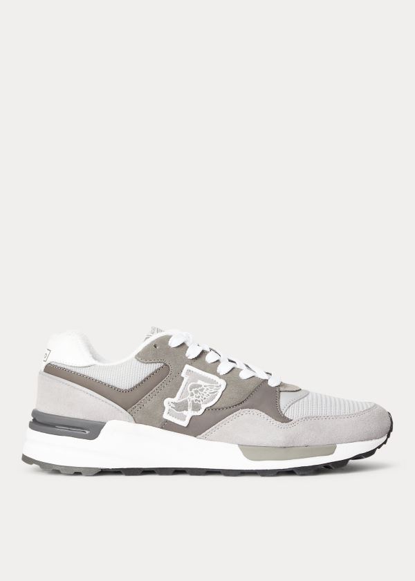 Ralph Lauren Trackster 100 Sneakers Šedé | wMGAQKVs