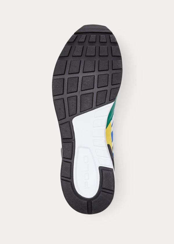 Ralph Lauren Train 100 Tech-Semišové Sneakers Zelene Viacfarebný | 6ewy1LPm