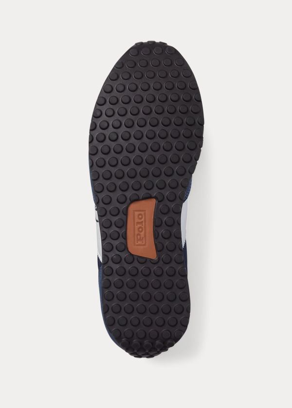 Ralph Lauren Train 90 Sneakers Tmavě Blankyt Bílé | BqPact1Q