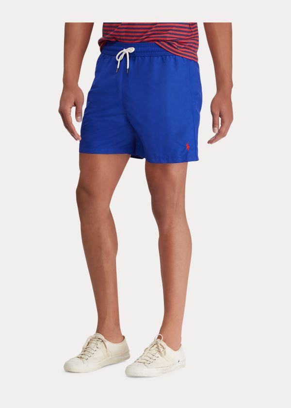 Ralph Lauren Traveler Swim Trunk Královská Modrá Blankyt | HBS6QCWr