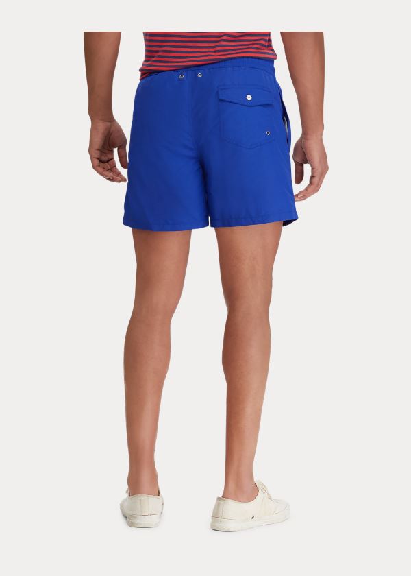 Ralph Lauren Traveler Swim Trunk Královská Modrá Blankyt | HBS6QCWr
