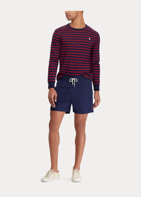 Ralph Lauren Traveler Swim Trunk Tmavě Blankyt | sDjZa3Sc
