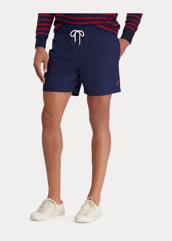 Ralph Lauren Traveler Swim Trunk Tmavě Blankyt | sDjZa3Sc
