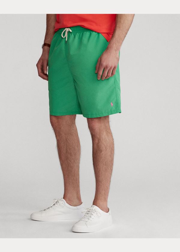 Ralph Lauren Traveler Swim Trunk Zelene | d6jyHcIN