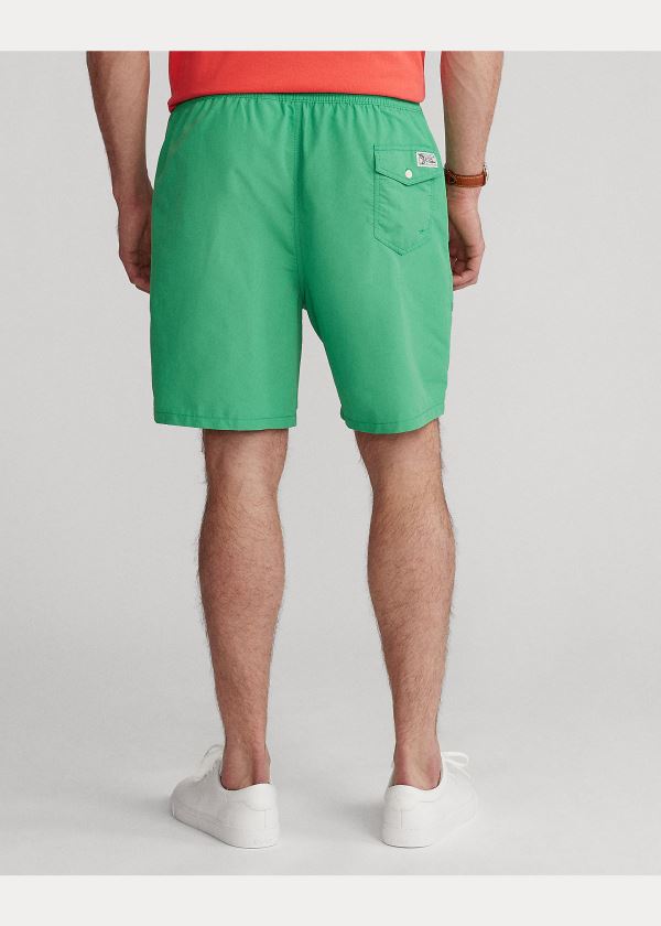 Ralph Lauren Traveler Swim Trunk Zelene | d6jyHcIN