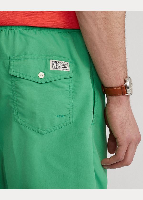 Ralph Lauren Traveler Swim Trunk Zelene | d6jyHcIN