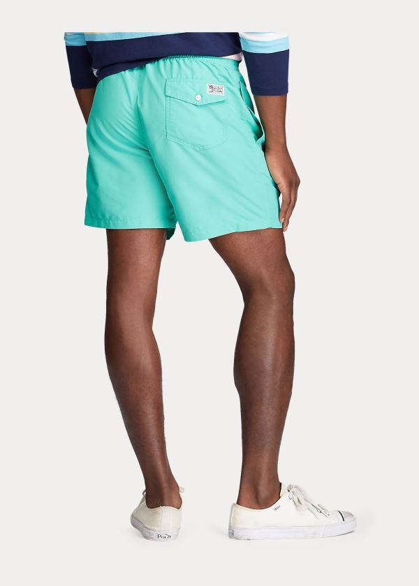 Ralph Lauren Traveler Swim Trunk Zelene | kAWh6vjl