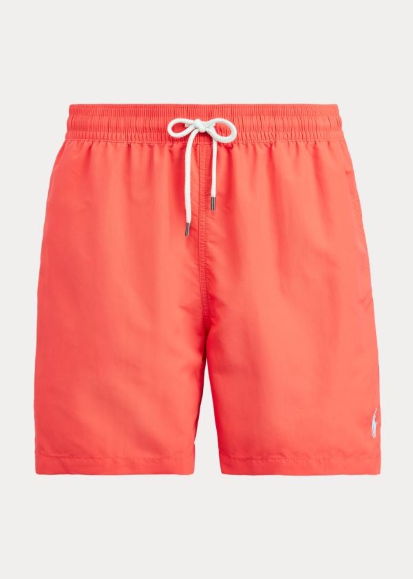 Ralph Lauren Traveler Swim Trunk Červené | qjWad38H
