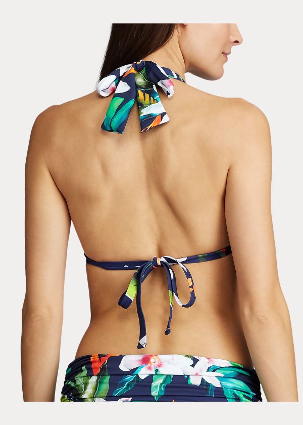 Ralph Lauren Tropical Halter Bikiny Top Viacfarebný | WyBAjSj5