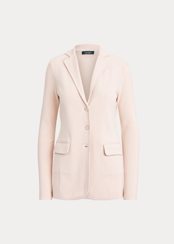 Ralph Lauren Tubular-Trimmed Blazer Růžové | mKpZHcFx