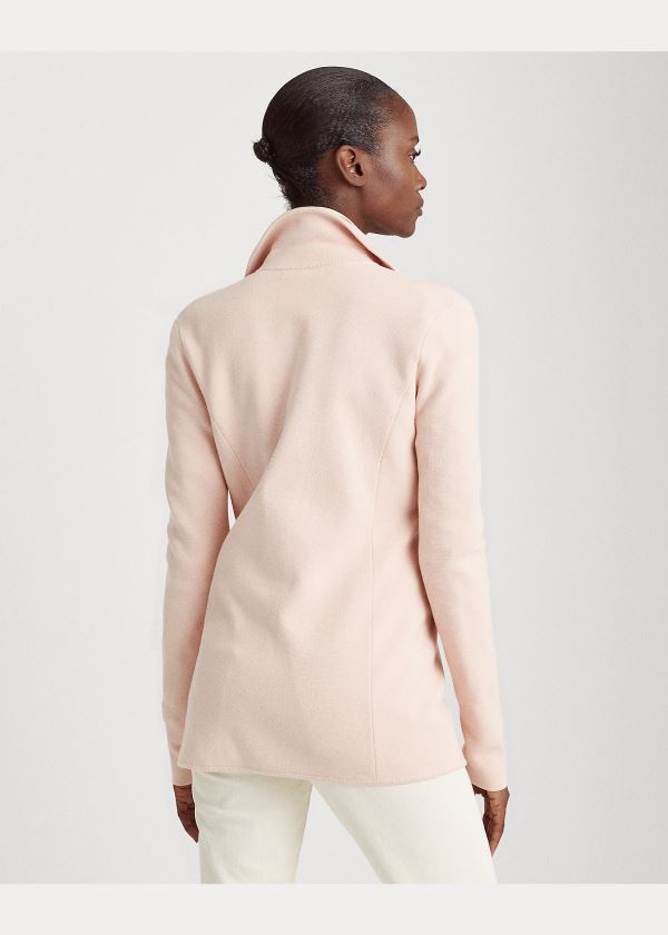 Ralph Lauren Tubular-Trimmed Blazer Růžové | mKpZHcFx