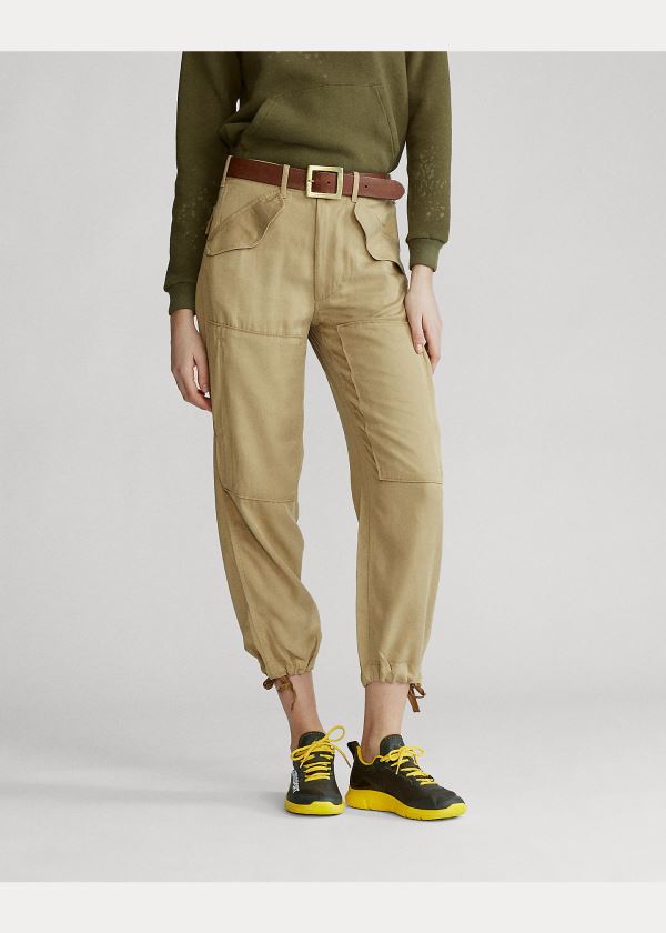 Ralph Lauren Twill Cargo Pant Hnědé | HyiLRwGe