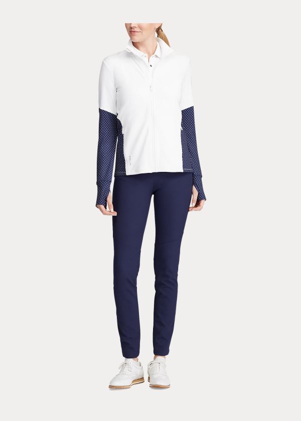 Ralph Lauren Two-Tone Golfové Jacket Bílé Bílé | VSSRSeCH