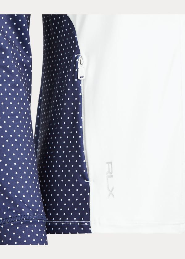 Ralph Lauren Two-Tone Golfové Jacket Bílé Bílé | VSSRSeCH