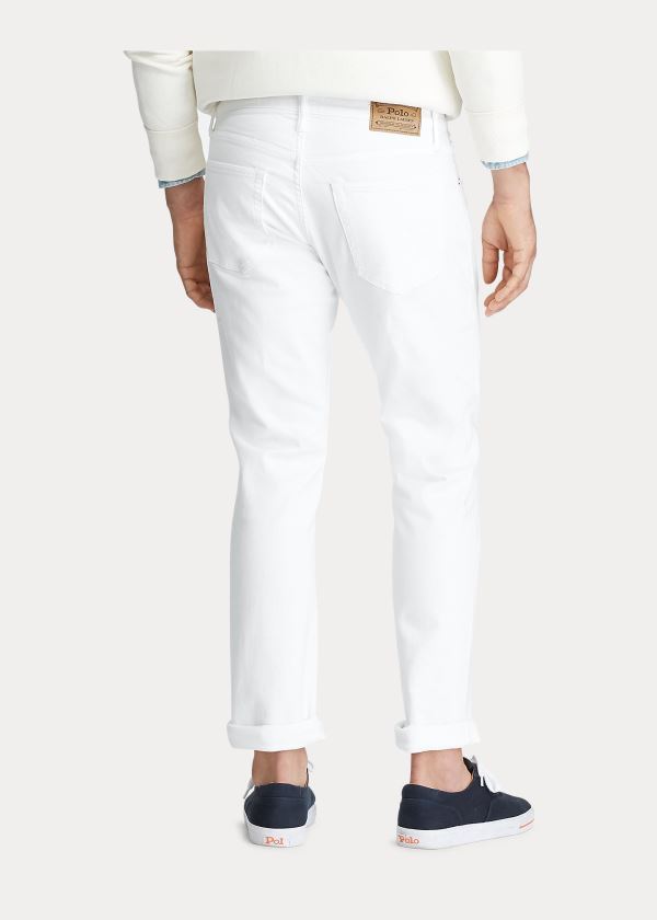 Ralph Lauren Varick Slim Straight Jean Bílé | FGMJcYcj