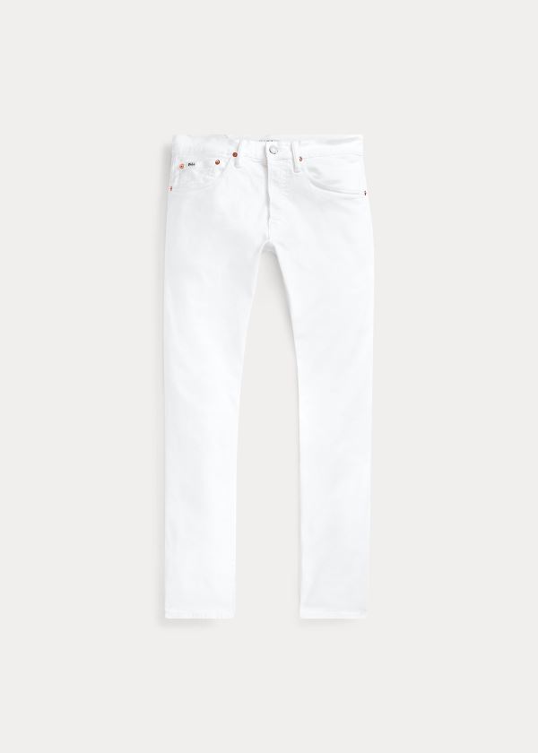 Ralph Lauren Varick Slim Straight Jean Bílé | FGMJcYcj