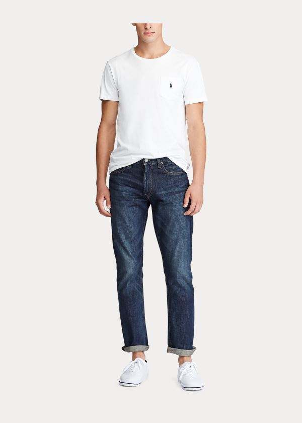 Ralph Lauren Varick Slim Straight Jean Blankyt Blankyt Světle Modré | jSQoARC5