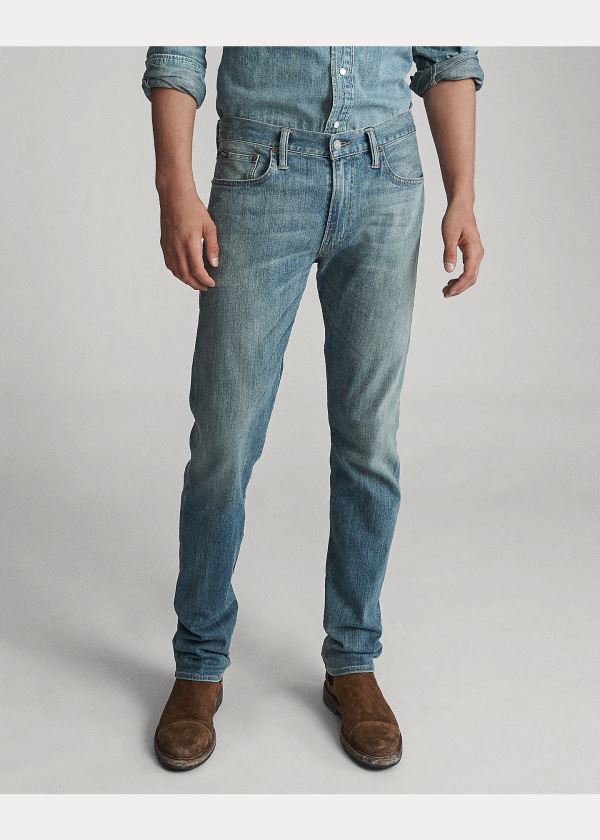 Ralph Lauren Varick Slim Straight Jean Blankyt Blankyt Světle Modré | lRrowI8H