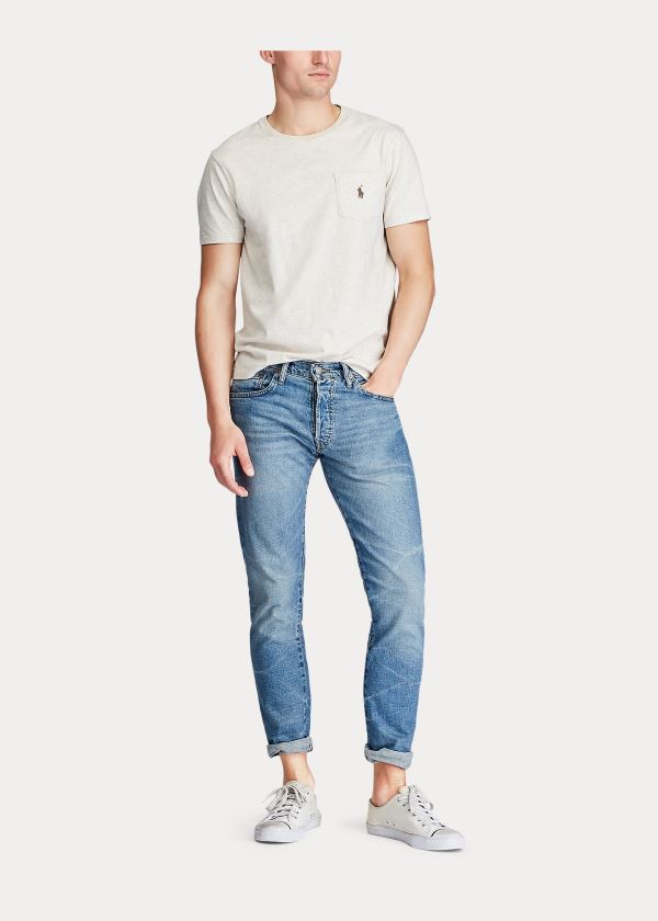 Ralph Lauren Varick Slim Straight Jean Blankyt Blankyt Světle Modré | u7SCx8So