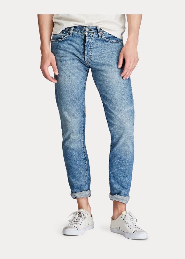 Ralph Lauren Varick Slim Straight Jean Blankyt Blankyt Světle Modré | u7SCx8So