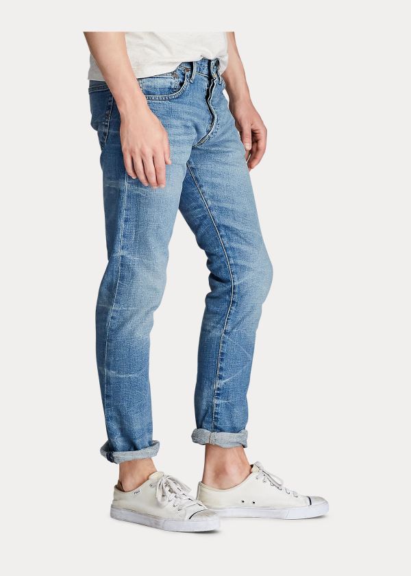 Ralph Lauren Varick Slim Straight Jean Blankyt Blankyt Světle Modré | u7SCx8So