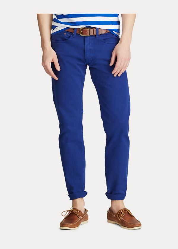Ralph Lauren Varick Slim Straight Jean Královská Modrá Blankyt | 4W5wlZJe