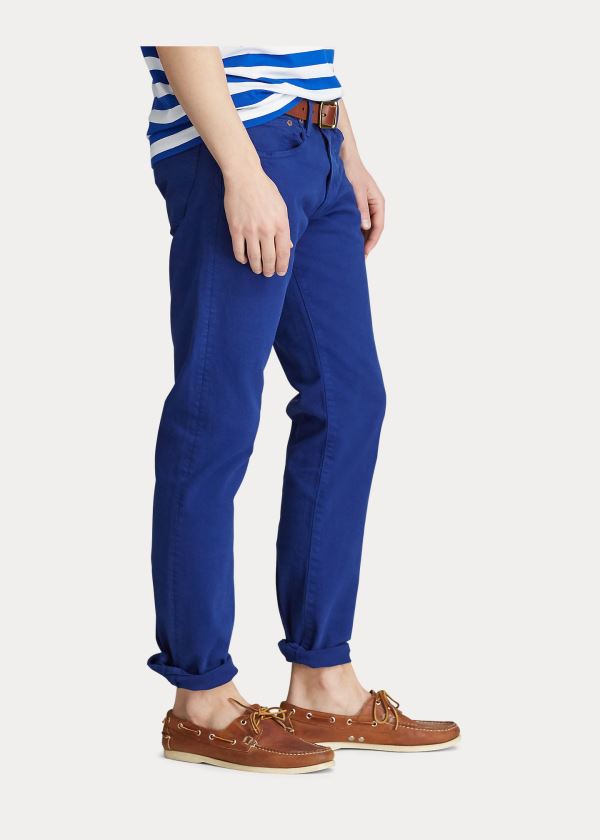Ralph Lauren Varick Slim Straight Jean Královská Modrá Blankyt | 4W5wlZJe